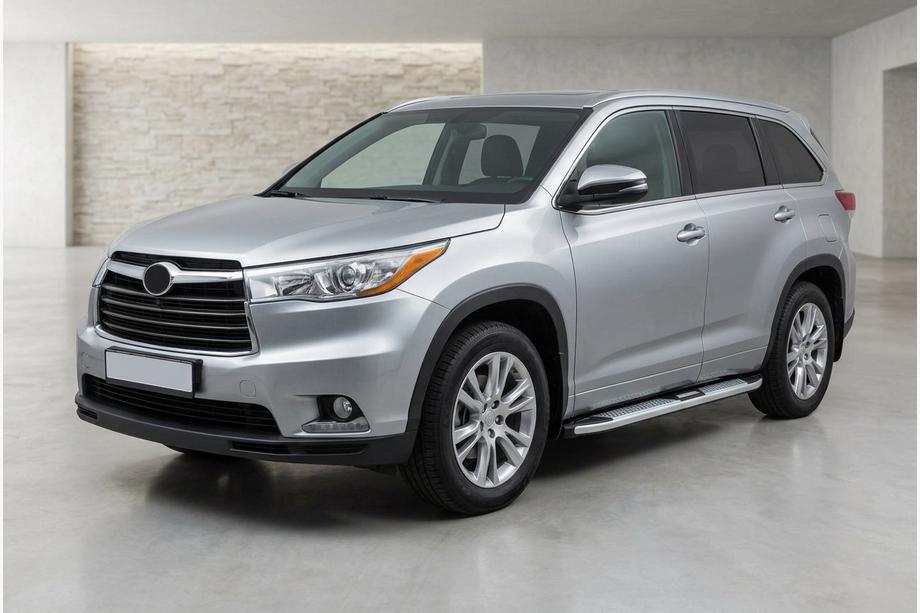 Toyota Highlander 2013–2019 Mevsim Grey side steps (2 stuks, aluminium) Foto 1