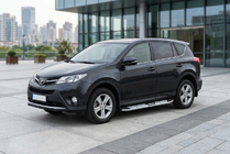 Toyota Rav 4 2013–2018 Mevsim Grey side steps (2 stuks, aluminium) foto 1