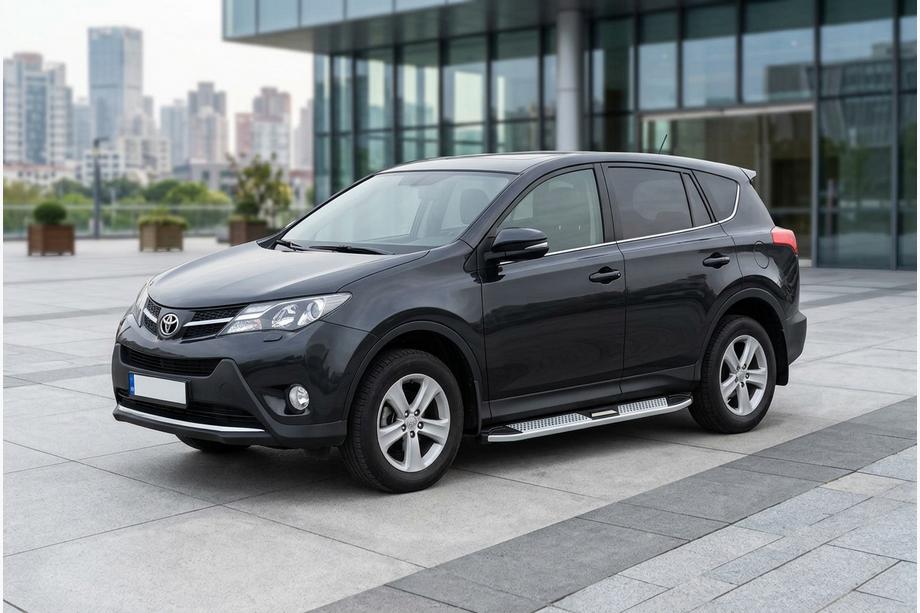 Toyota Rav 4 2013–2018 Mevsim Grey side steps (2 stuks, aluminium) Image