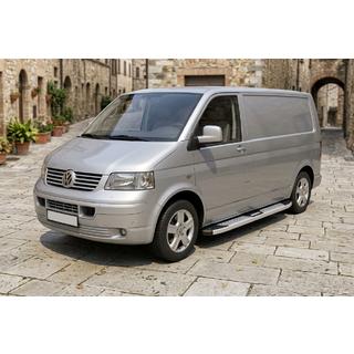 Mevsim Grey side steps (2 stuks, aluminium) Volkswagen T5 Transporter 2003–2010 foto 1
