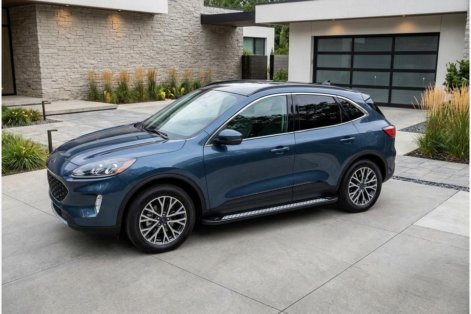 Ford Kuga/Escape 2019– Zijtreden Vision New Black (2 stuks, aluminium) Image