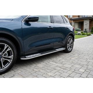 Side steps Tayga V2 (2 stuks, aluminium) foto 1