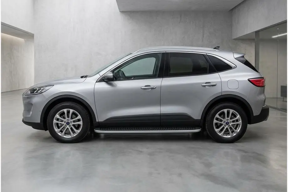 Ford Kuga/Escape 2019– Side steps Tayga Grey (2 stuks, aluminium) Image