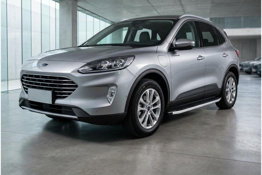 Ford Kuga/Escape 2019– Fullmond side steps (2 stuks, aluminium) Image