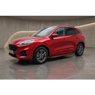 Side steps Maya Red (2 stuks, aluminium) Ford Kuga/Escape 2019– foto 1
