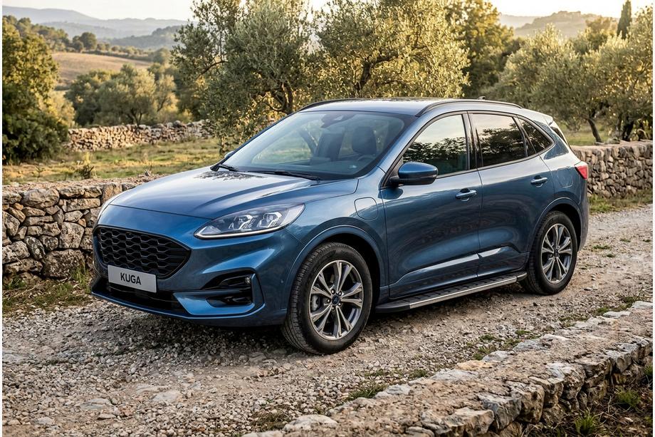 Ford Kuga/Escape 2019– Duru side steps (2 stuks, aluminium) Image