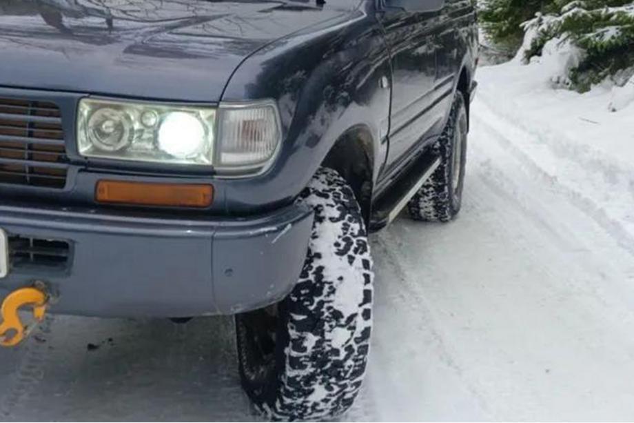 Toyota Land Cruiser 80 1990–1997 Maya V1 zijtreden (2 stuks, aluminium) Image