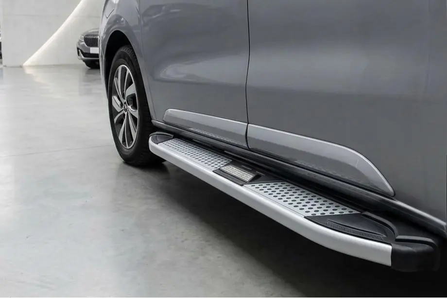 Peugeot Expert 2017– Mevsim Grey side steps (2 stuks, aluminium) Image