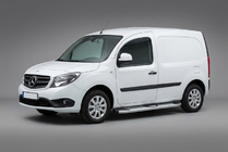 Mercedes Citan 2013–2021 Mevsim Grey side steps (2 stuks, aluminium) foto 1