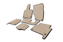 Audi Q7 2005–2015 EVA automatten (beige) foto 3