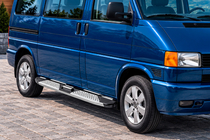 Volkswagen T4 Caravelle/Multivan 1990–2003 Mevsim Grey side steps (2 stuks, aluminium) Lange wielbasis foto 1