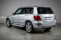 Mercedes GLK-klasse X204 2008–2015 Mevsim Grey side steps (2 stuks, aluminium) foto 1