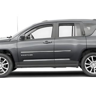 OmsaLine deurlijsten (RVS) Jeep Compass 2006–2016 foto 1