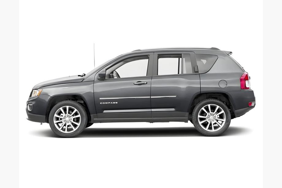 Jeep Compass 2006–2016 OmsaLine deurlijsten (RVS) Foto 3