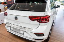 Volkswagen T-Roc 2017–2025 RVS sierlijst voor achterbumper Carmos (RVS) foto 1