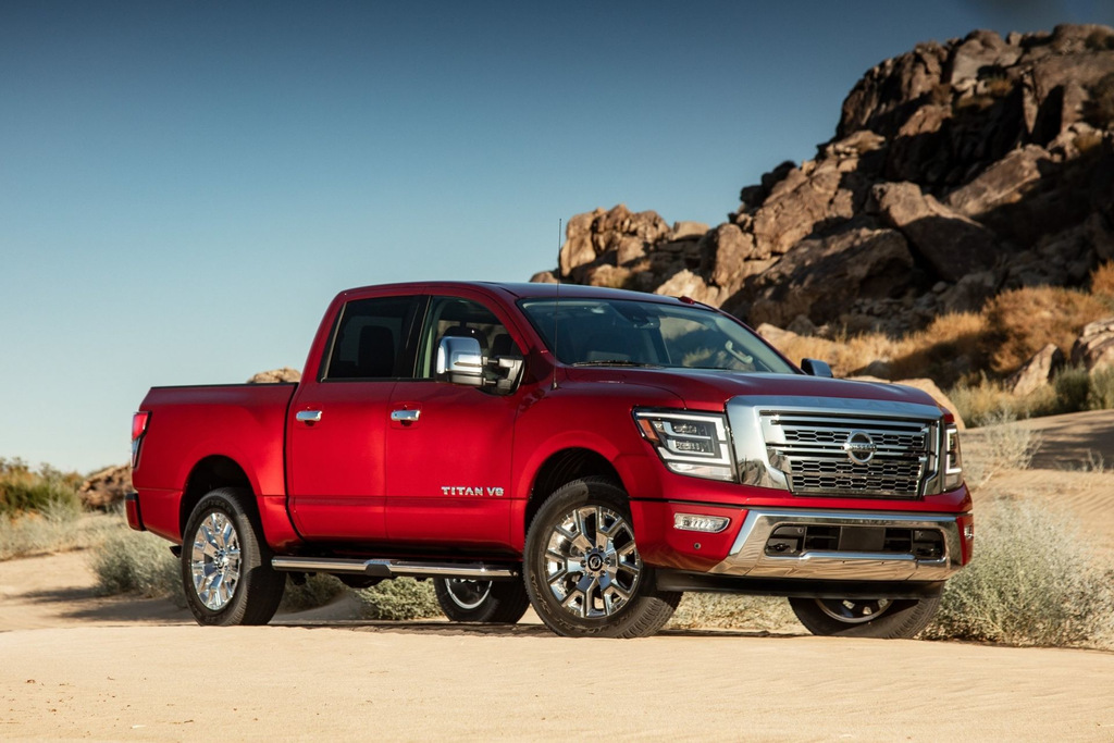 Review van de vernieuwde Nissan Titan-pick-up