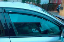 Audi A6 C7 2011–2017 Raamwindschermen Sedan (4 stuks, HIC) foto 3