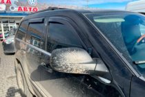 Jeep Grand Cherokee WK 2004–2010 Raamdeflectoren (4 stuks, HIC) foto 2