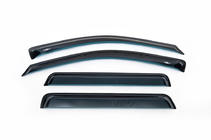 Jeep Grand Cherokee WK 2004–2010 Raamdeflectoren (4 stuks, HIC) foto 3
