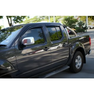 Raamdeflectoren (4 stuks, HIC) Nissan Navara 2006–2015 foto 1