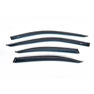Raamwindschermen met chroomstrip SD (4 st., HIC) Skoda Superb 2015–2024 foto 2