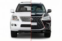 Lexus LX570/450d 2008–2022 Restylingkit van model 2008-2016 naar TRD Sport (2021+) foto 1