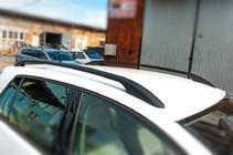 Volkswagen Golf 7/E-Golf 2012–2020 OmsaLine Solid dakrails (2 stuks, zwart) foto 1