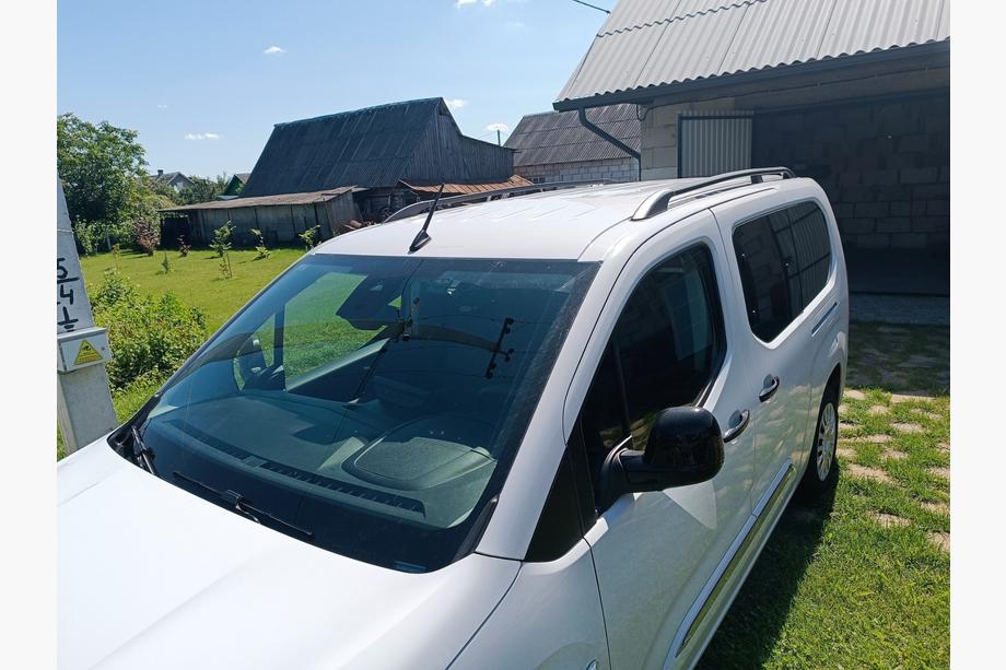 Citroen Berlingo/Multispace 2018– OmsaLine Solid dakrails (2 stuks, zwart) Korte wielbasis Foto 5