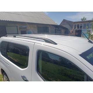 OmsaLine Solid dakrails (2 stuks, zwart) Opel Combo 2019– foto 1