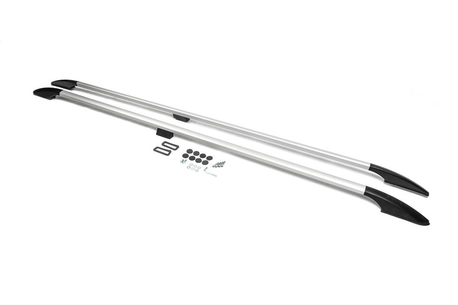 Ford Custom 2013–2022 OmsaLine Solid dakrails (2 stuks, grijs) Image