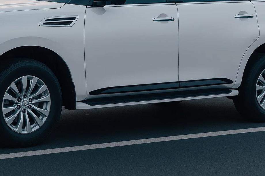 Nissan Armada 2016–2024 Deurlijsten (4 stuks, zwart) Image