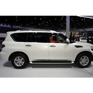 Deurlijsten (4 stuks, chroom) Nissan Armada 2016–2024 foto 4