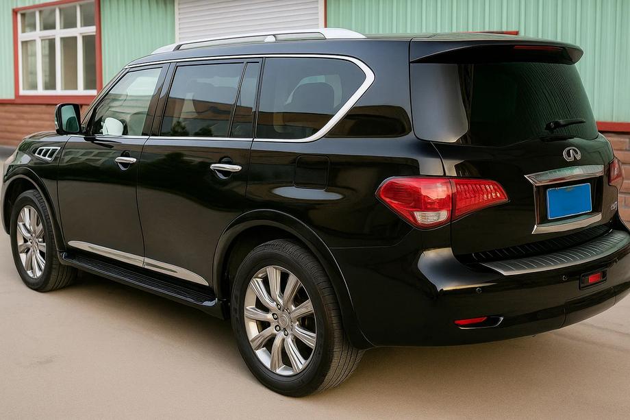 Nissan Armada 2016–2024 Deurlijsten (4 stuks, chroom) Image