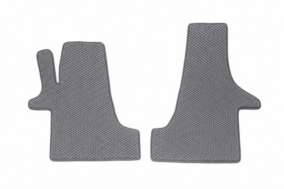 Volkswagen T5 Caravelle 2004–2010 EVA automatten (grijs, voor, 2+1) Image