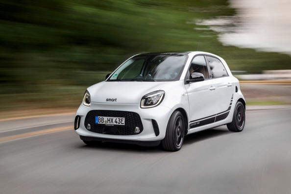 Elektrische vierdeurs hatchback Smart EQ forfour