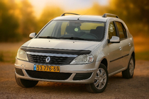 Renault Logan I 2008–2013 Motorkapdeflector (EuroCap) foto 1