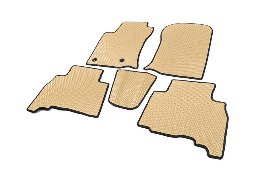 Lexus GX460 2009–2023 EVA automatten (beige) 7-zits, 2010-2013 Foto 2
