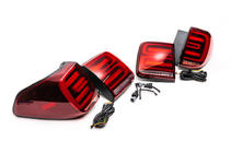 Nissan Patrol Y62 2010–2024 LED achterlichten (RED-Sequential) foto 4