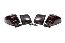 Nissan Patrol Y62 2010–2024 LED achterlichten 2010-2021 (Zwart-Sequential) foto 6