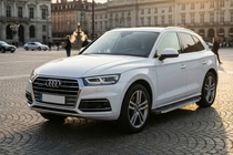Audi Q5 2017–2025 BlackLine side steps (2 stuks, aluminium) foto 1