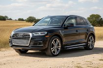 Audi Q5 2017–2025 Side steps Allmond Grey (set van 2, aluminium) foto 1