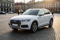 Audi Q5 2017–2025 Maydos V1 zijtreden (2 stuks, aluminium) foto 1