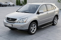 Lexus RX 2003–2009 Side steps Bosphorus Grey (set van 2, aluminium) foto 1