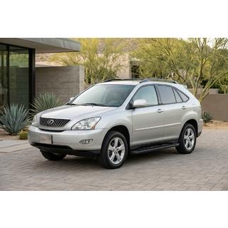 Allmond Black side steps (2 st., aluminium) Lexus RX 2003–2009 foto 1