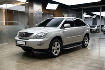 Lexus RX 2003–2009 BlackLine side steps (2 stuks, aluminium) foto 1