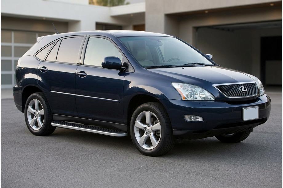 Lexus RX 2003–2009 Side steps Tayga Grey (2 stuks, aluminium) Image