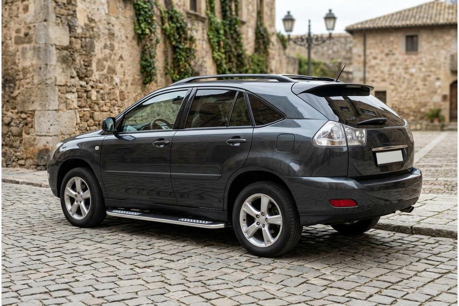 Lexus RX 2003–2009 Side steps Tayga V2 (2 stuks, aluminium) Image