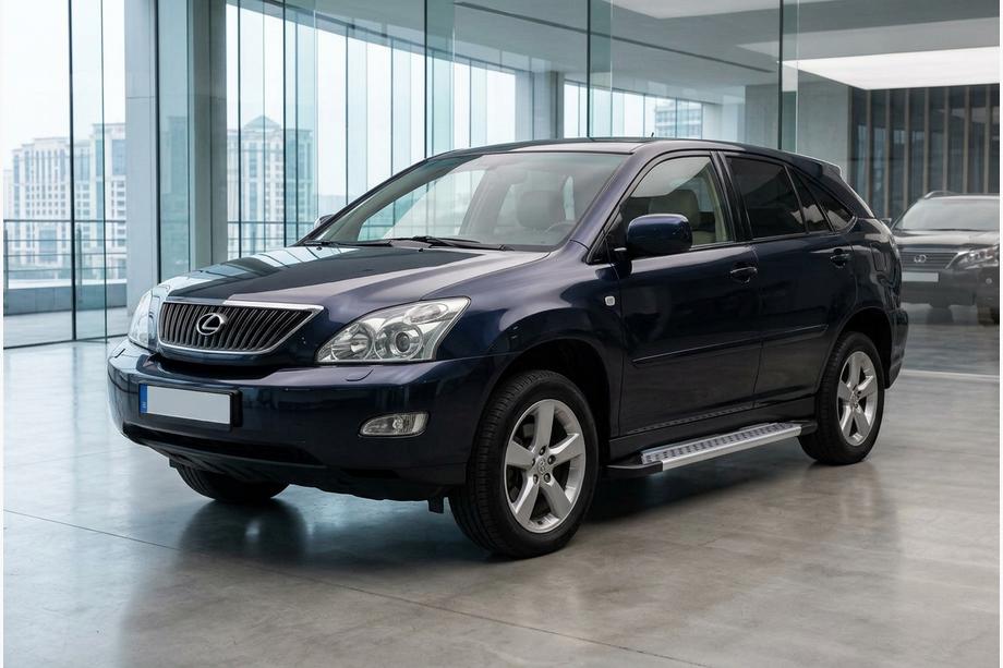 Lexus RX 2003–2009 Zijdrempels Vision New Grey (set van 2, aluminium) Image
