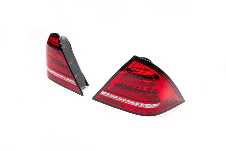 Mercedes C-Klasse W203 2000–2007 LED-achterremlichten (2 st.) Foto 2