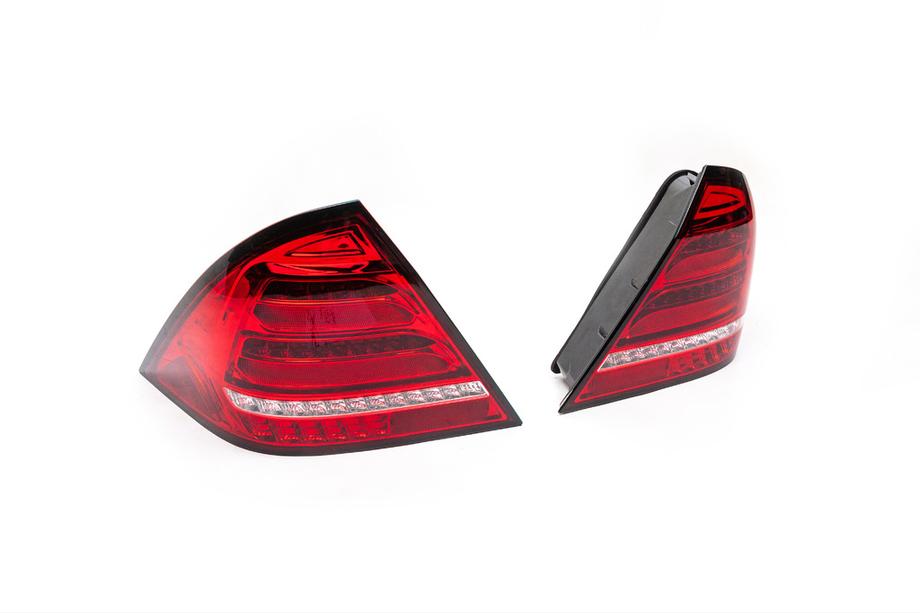 Mercedes C-Klasse W203 2000–2007 LED-achterremlichten (2 st.) Foto 4